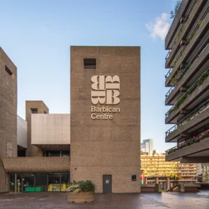 Labyrinthine walkways of Barbican Estate.